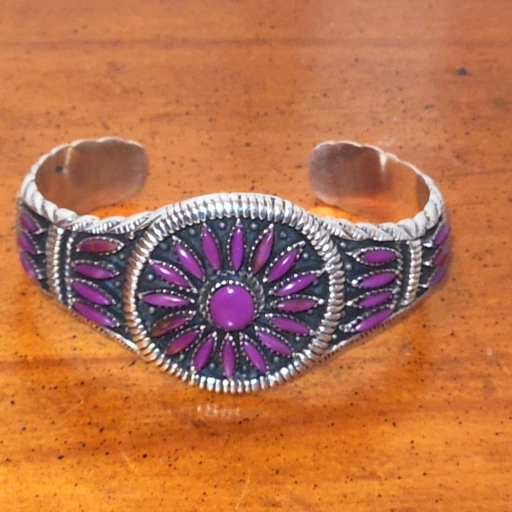 Mojave Sterling Cuff Bracelet